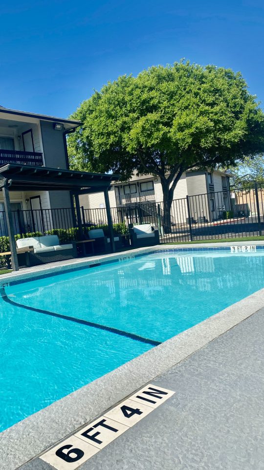 the pool at The Colony Creek Apartments