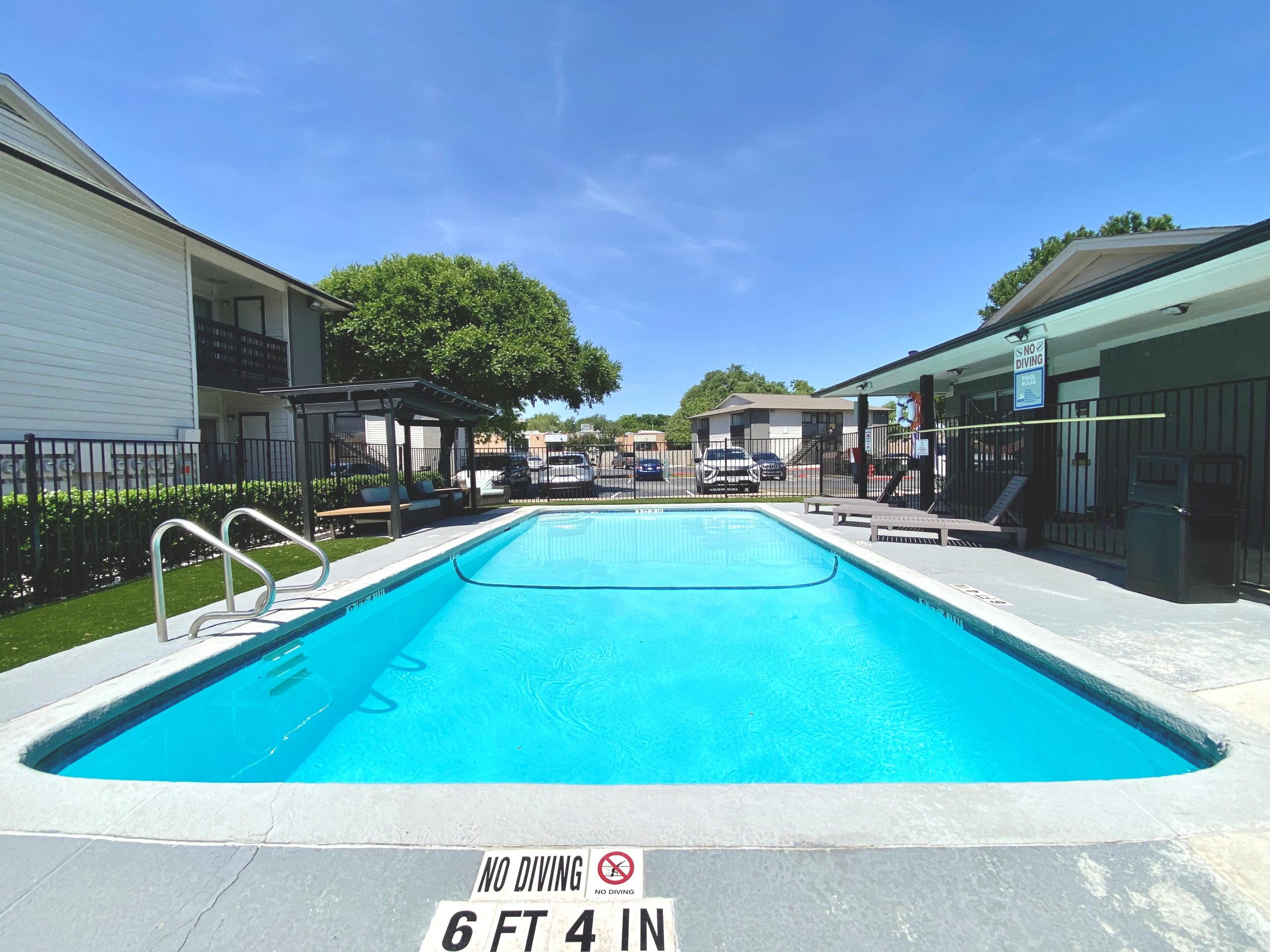 the pool at The Colony Creek Apartments